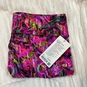 Lululemon Fast and Free High-Rise Hyper Flow Pink Tight 25"